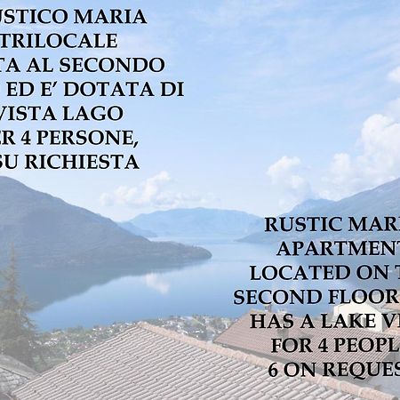 Rustico Maria Lägenhet Vercana Exteriör bild