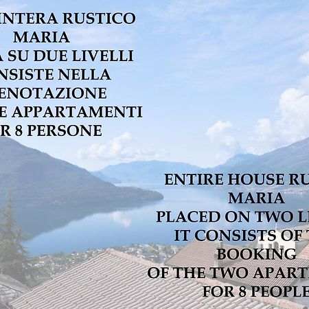 Rustico Maria Lägenhet Vercana Exteriör bild